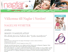 Tablet Screenshot of naglarinorden.com